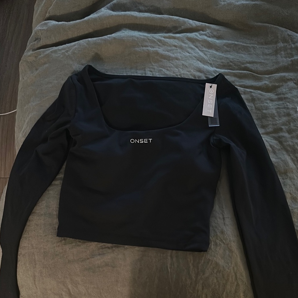 Black Long Sleeve Bodysuit